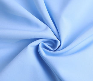 चीन अस्तर के लिए ब्लू 4 वे स्ट्रेच यार्न रंगे कपड़े 95 पॉलिएस्टर 5 स्पैन्डेक्स कपड़े आपूर्तिकर्ता